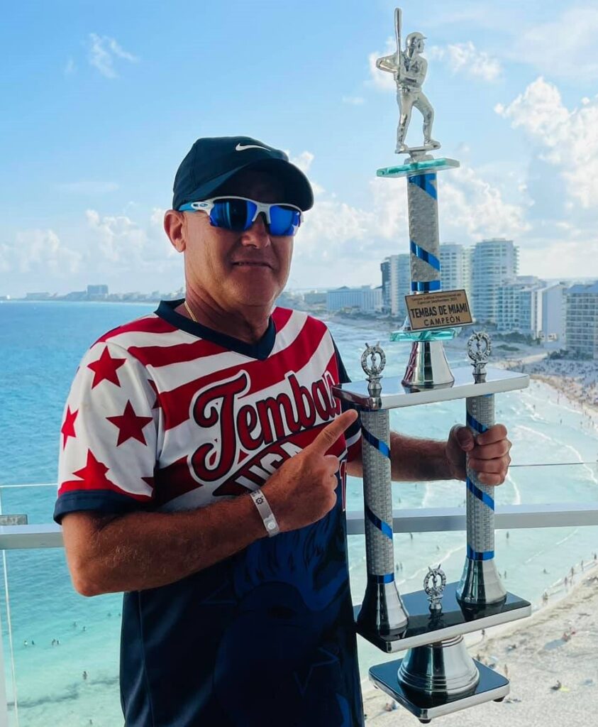 Carlos Iván Rodríguez, manager Tembas de Miami