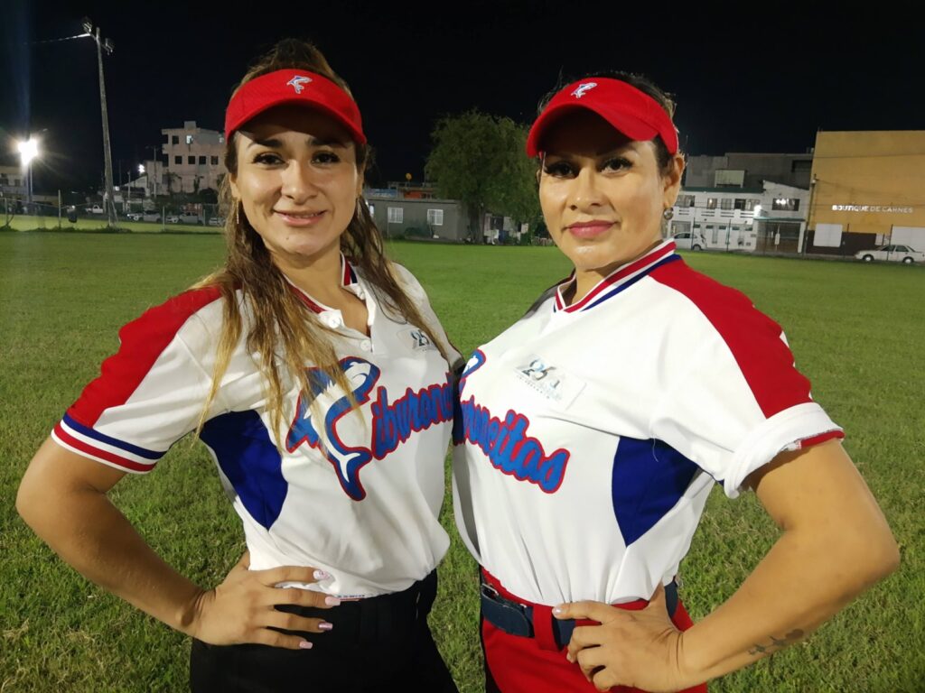 Liga Manuel Rentería, jugadoras de Tiburoncitas de Cancún