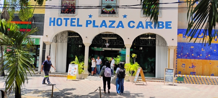 Hotel Plaza Caribhe sede de la Conferencia de Prensa del 6to Inter de Cancún