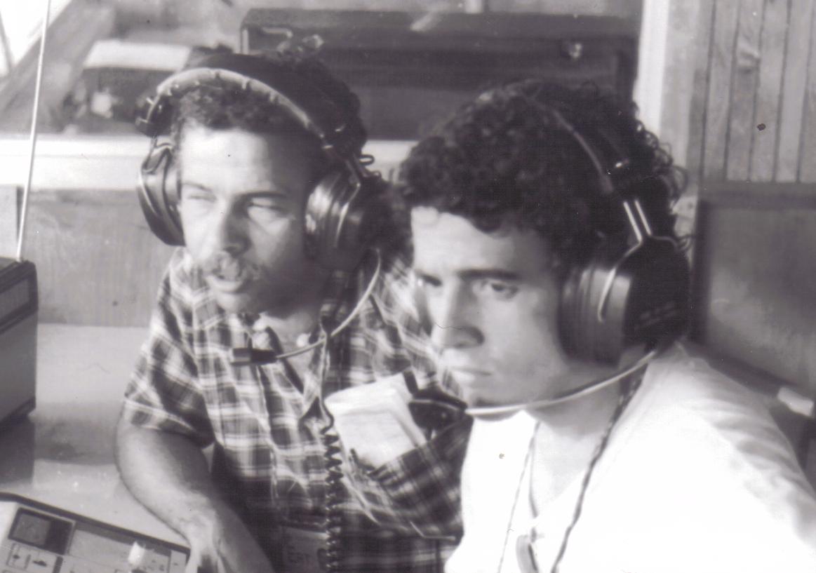 Pedro Luis Peña y William Vizoso Vasallo — Emisora COCO La Habana 1989
